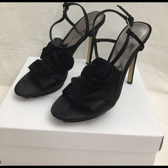 KATE PRESTON black woman heels shoes - Picture 3 of 4